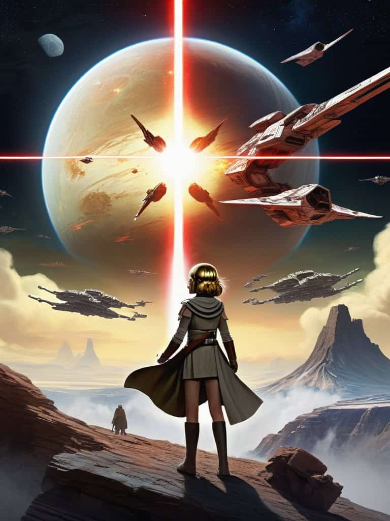 A Young Girl's War Between the Stars [Youjo Senki/Star Wars]