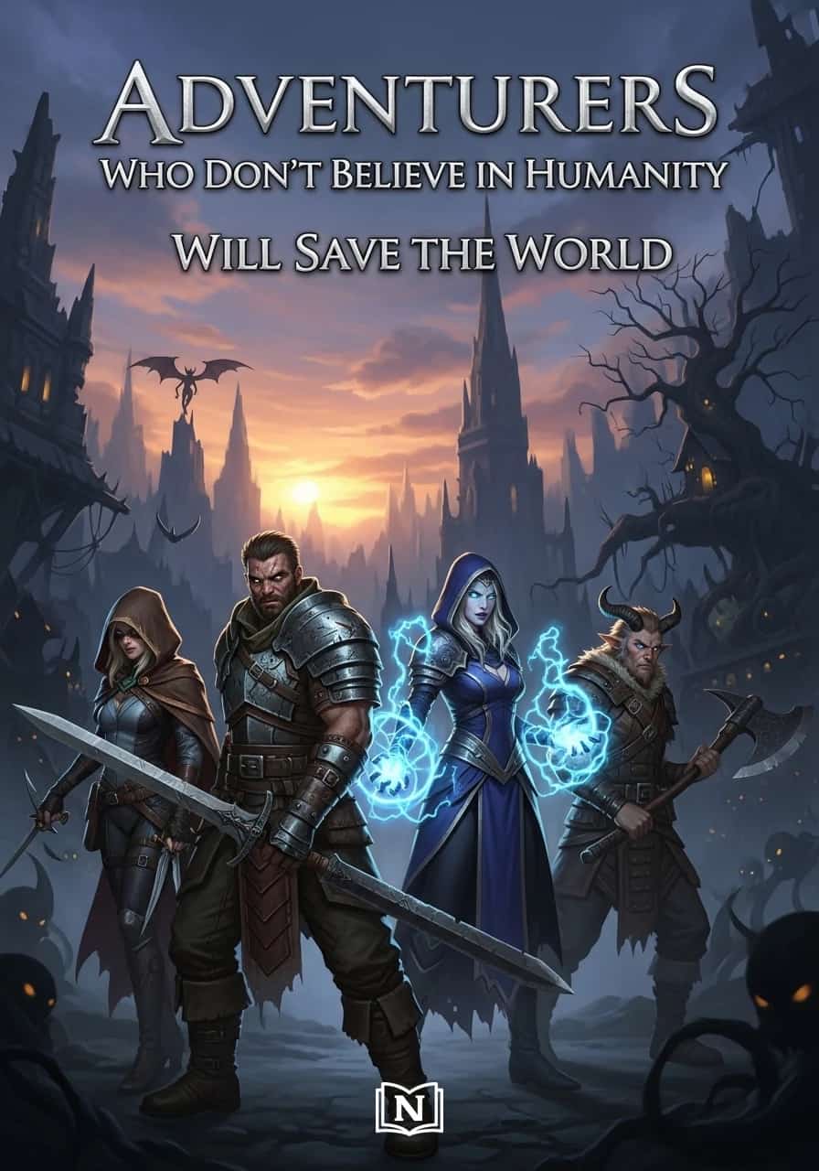 Adventurers Who Don't Believe in Humanity Will Save The World cover
