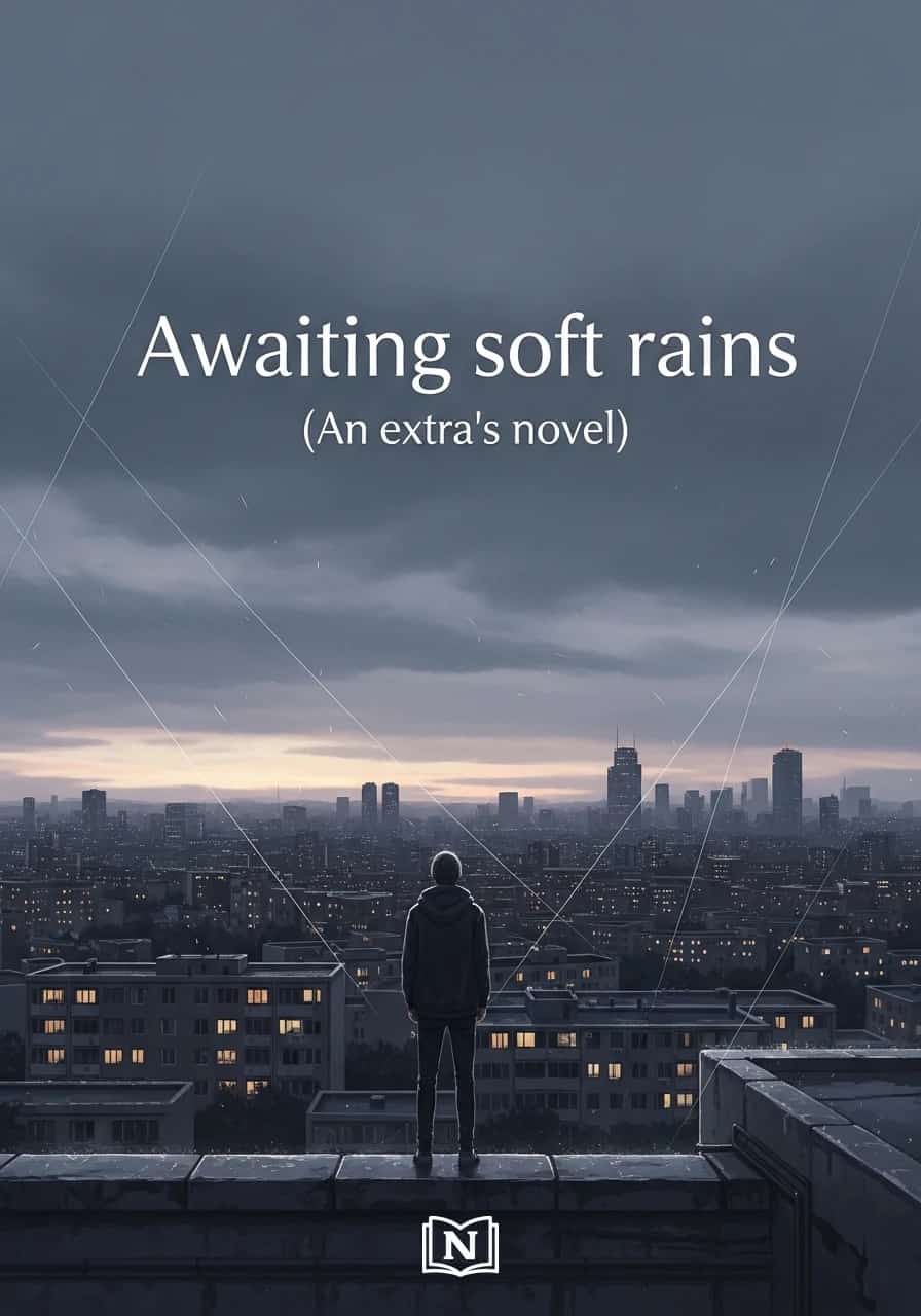 Awaiting soft rains(An extra's novel) cover