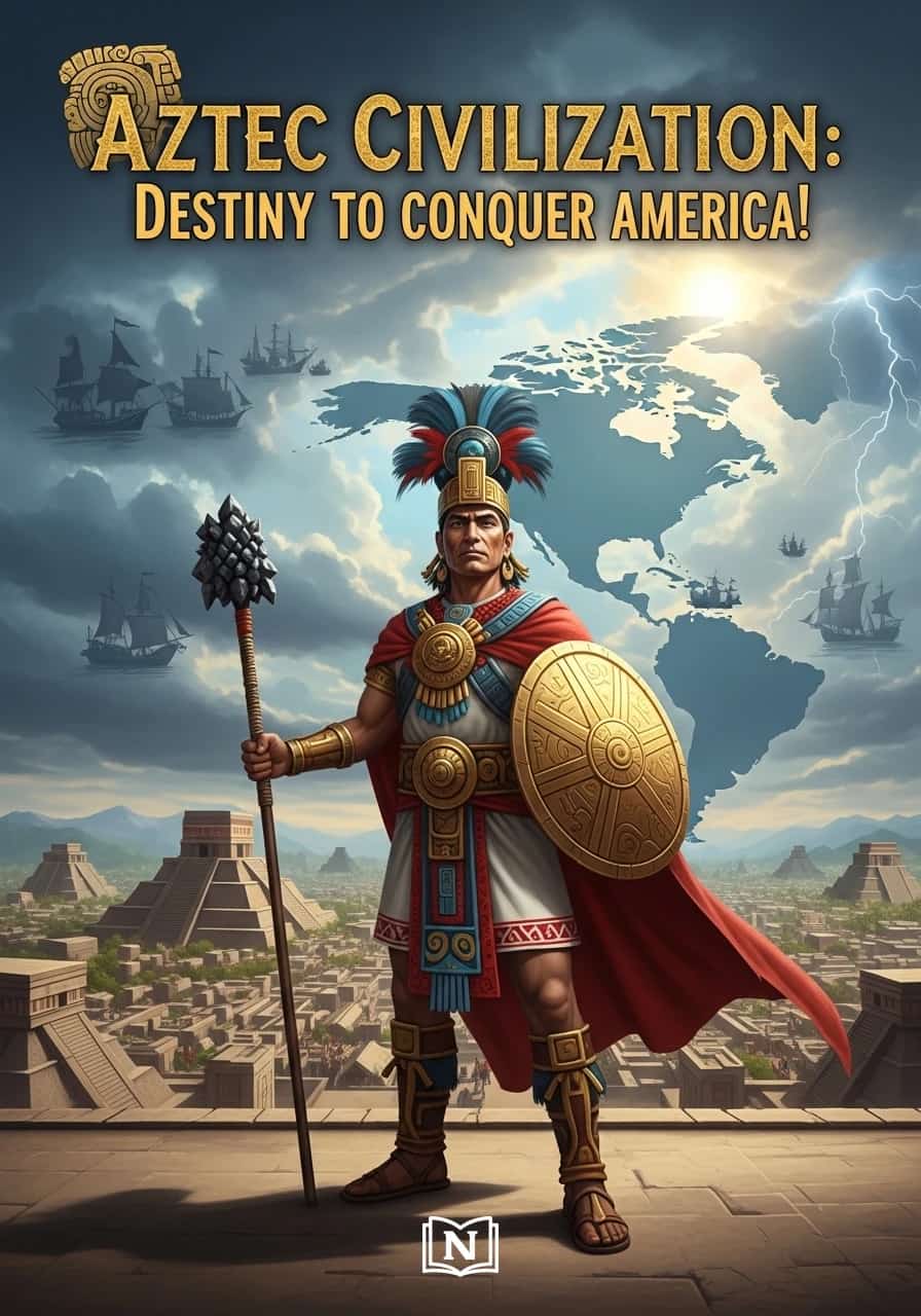 Aztec Civilization: Destiny to Conquer America! cover