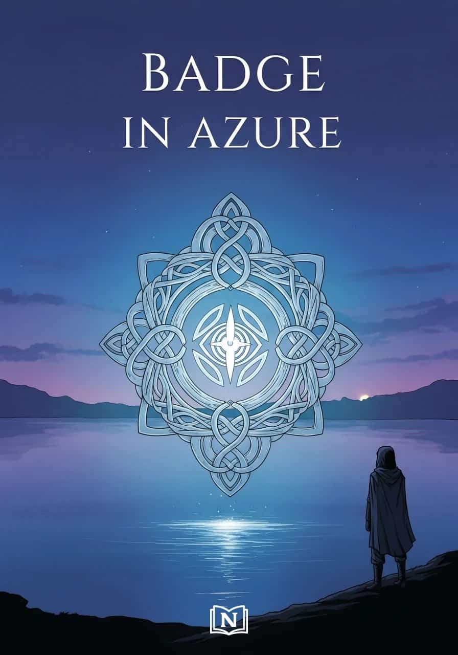 Badge in Azure cover