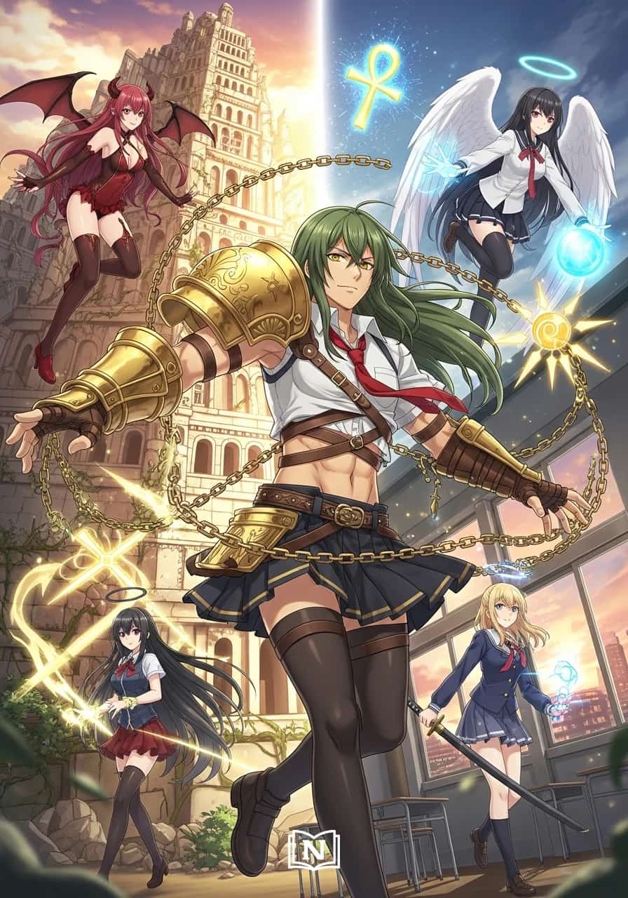 Becoming Enkidu in DxD cover