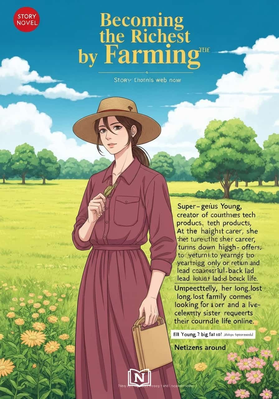 Becoming the Richest by Farming cover