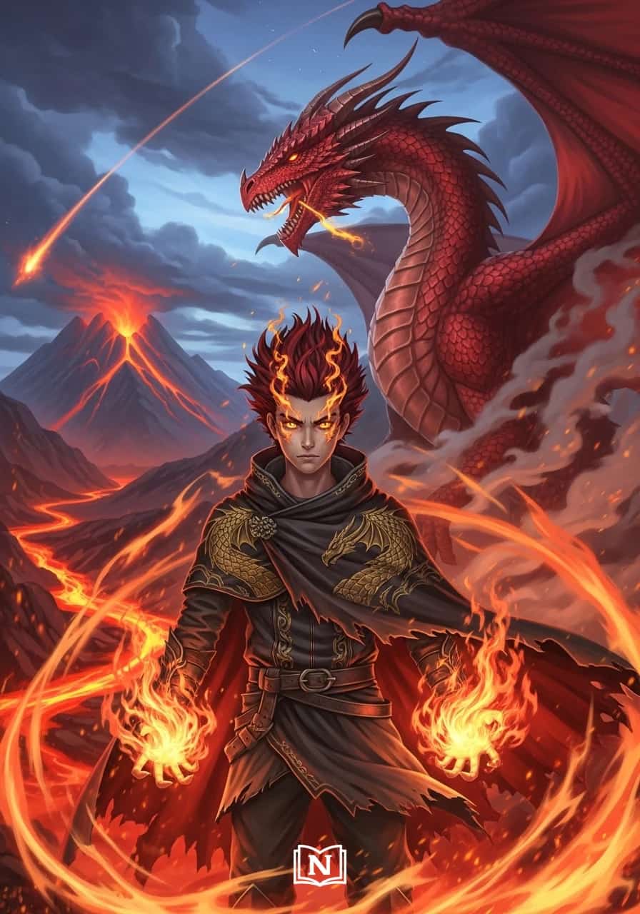 Black Clover: The Son of Fire Dragon Igneel cover