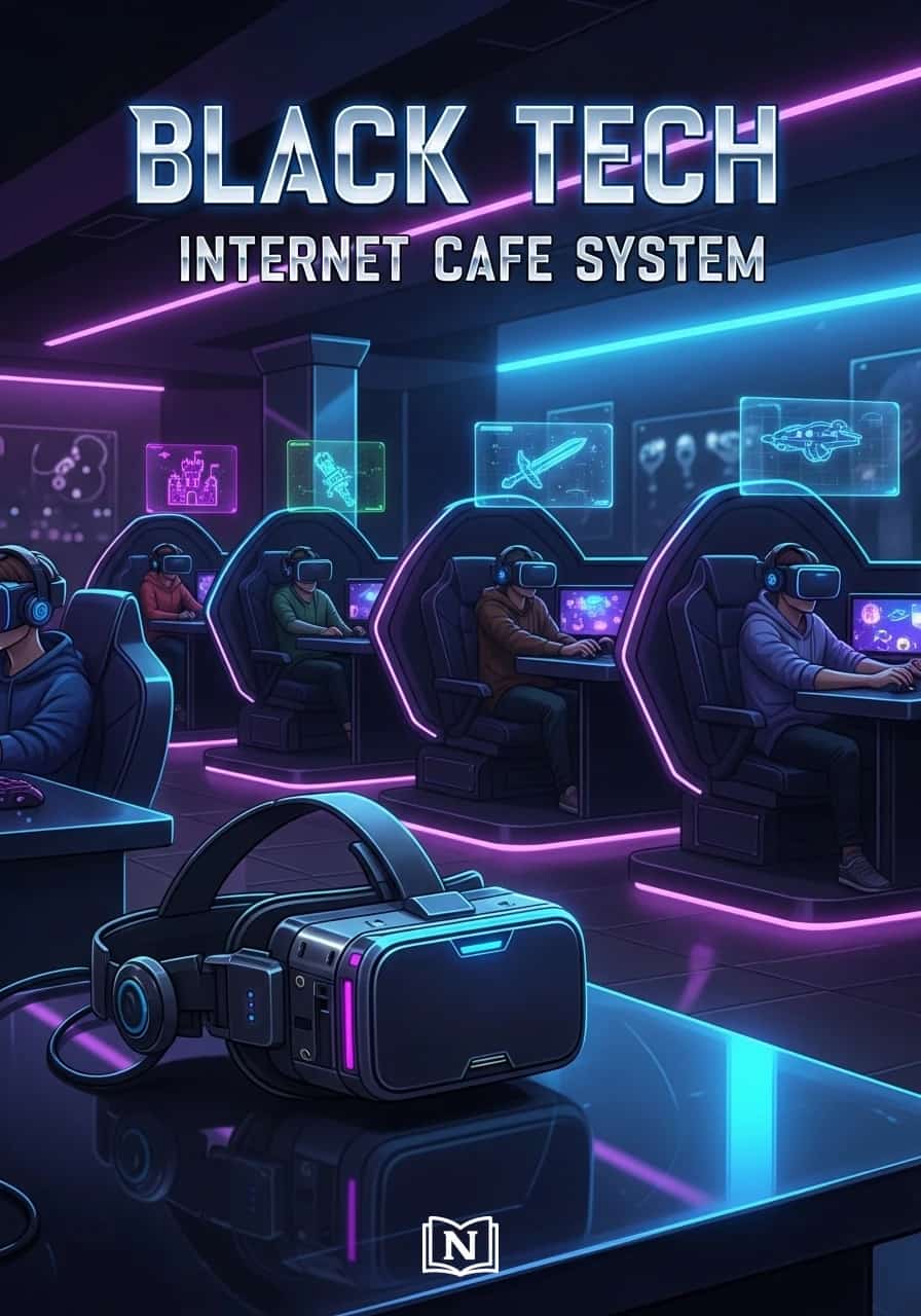 Black Tech Internet Cafe System cover