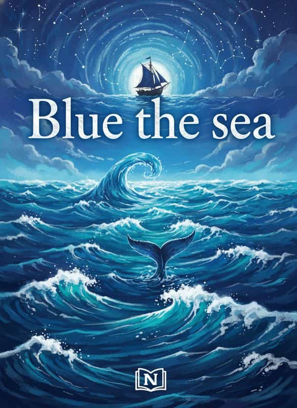Blue the sea cover