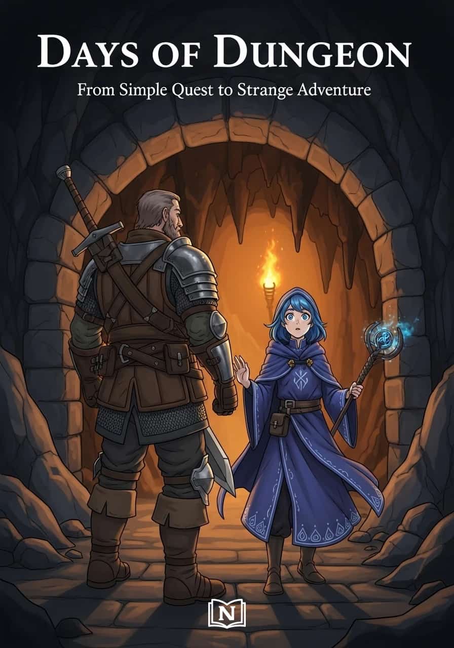 Days of Dungeon: From Simple Quest to Strange Adventure cover