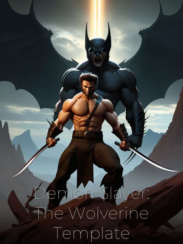 Demon Slayer: The Wolverine Template cover