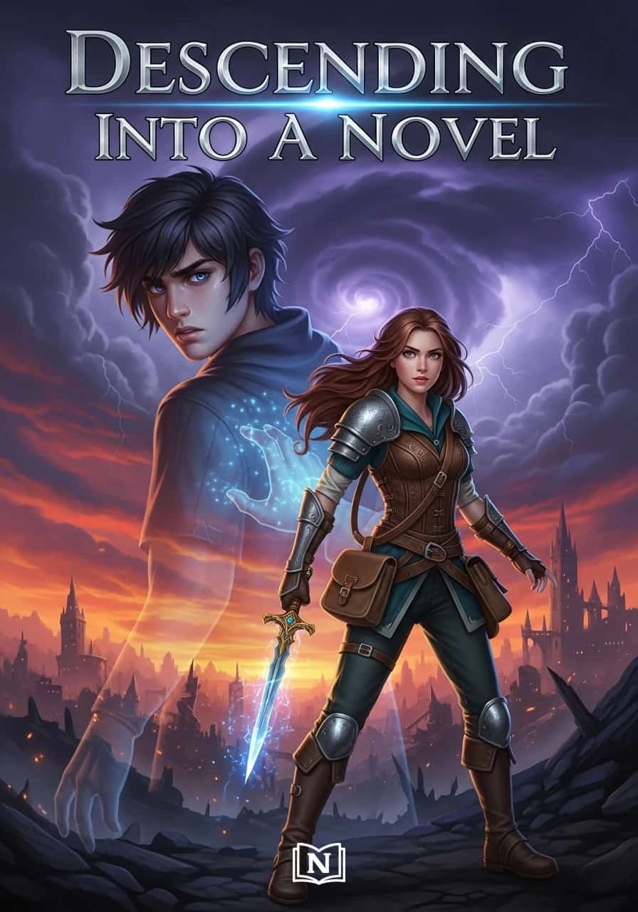 Descending Into A Novel cover