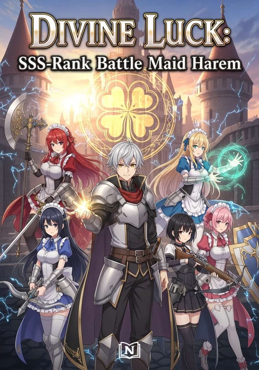 Divine Luck: SSS-Rank Battle Maid Harem cover