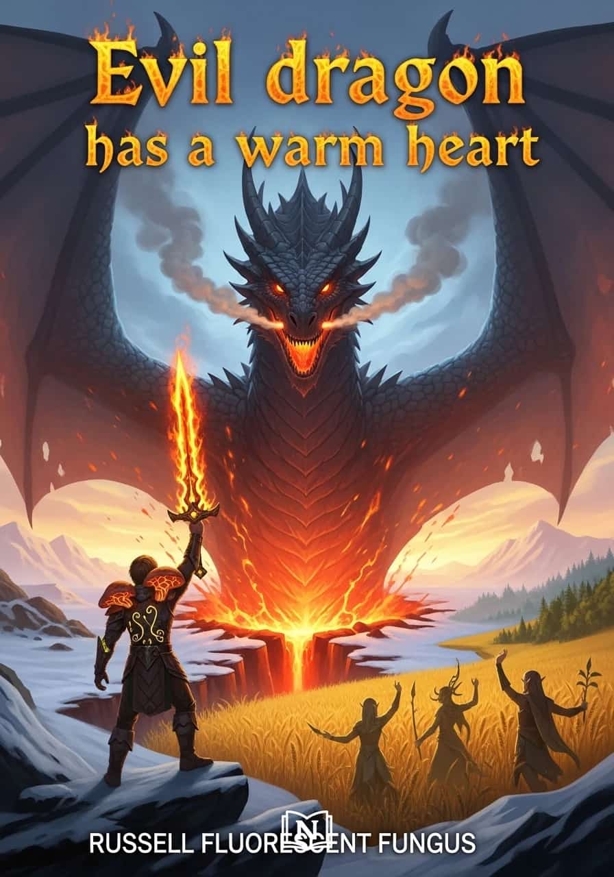 Evil dragon has a warm heart cover