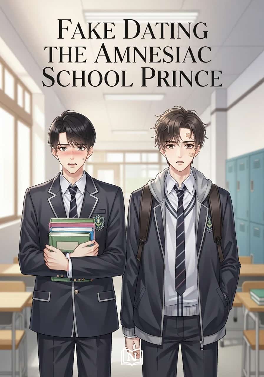 Fake Dating the Amnesiac School Prince cover