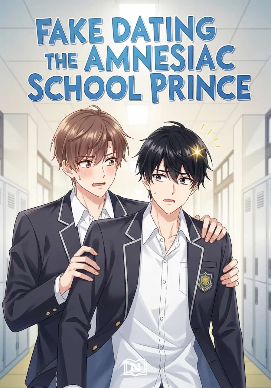 Fake Dating the Amnesiac School Prince cover