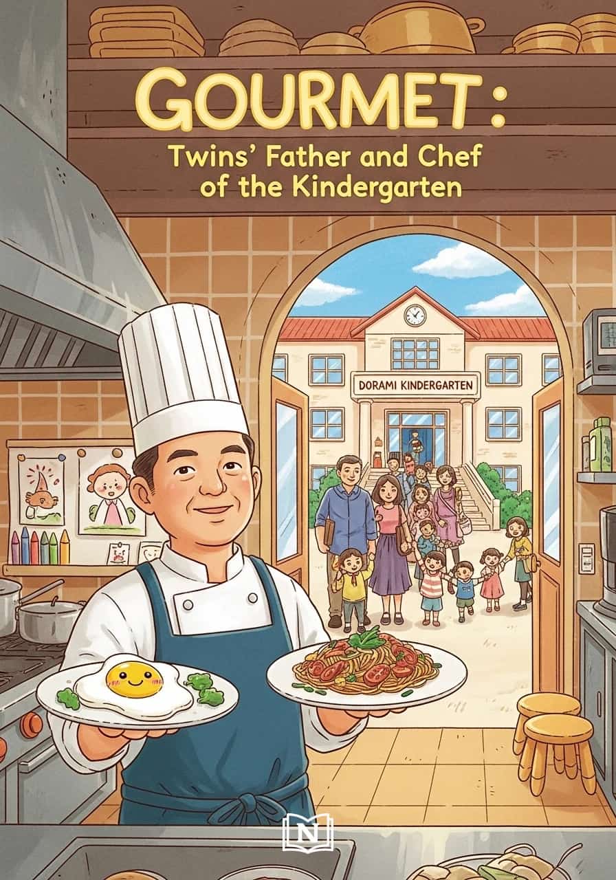Gourmet: Twins' Father and Chef of the Kindergarten cover