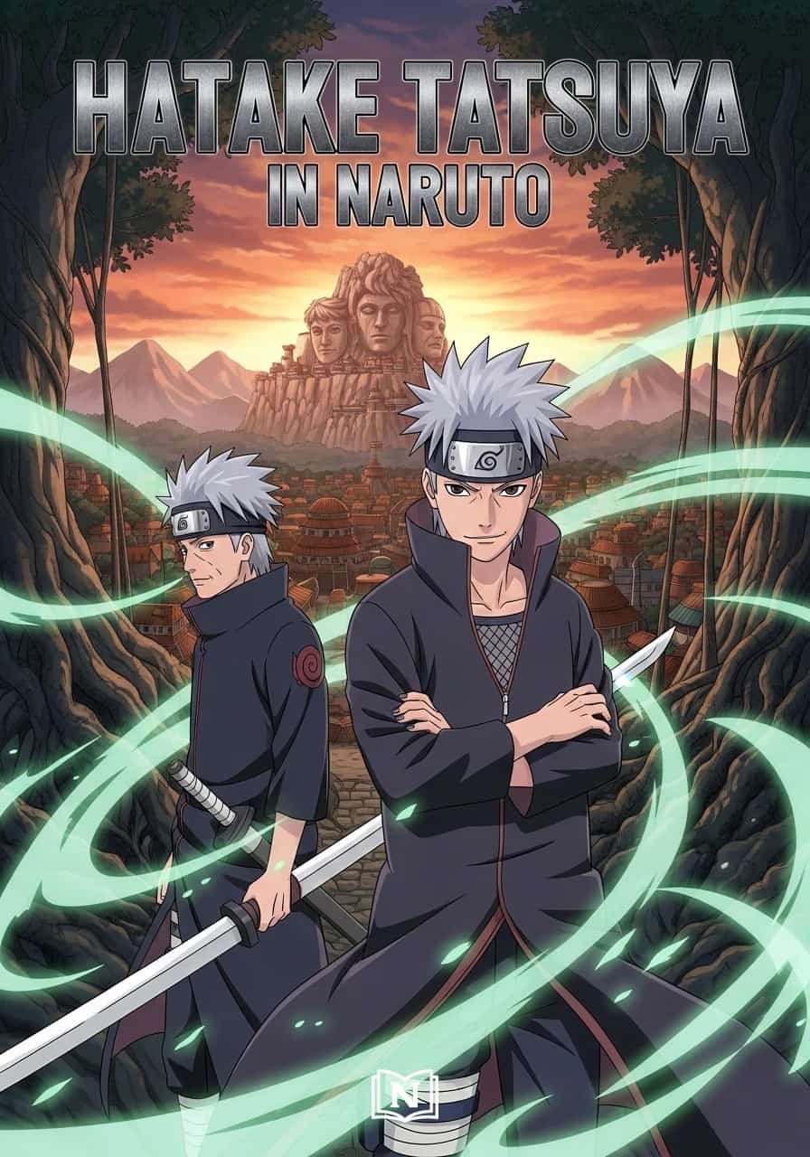Hatake Tatsuya in Naruto cover