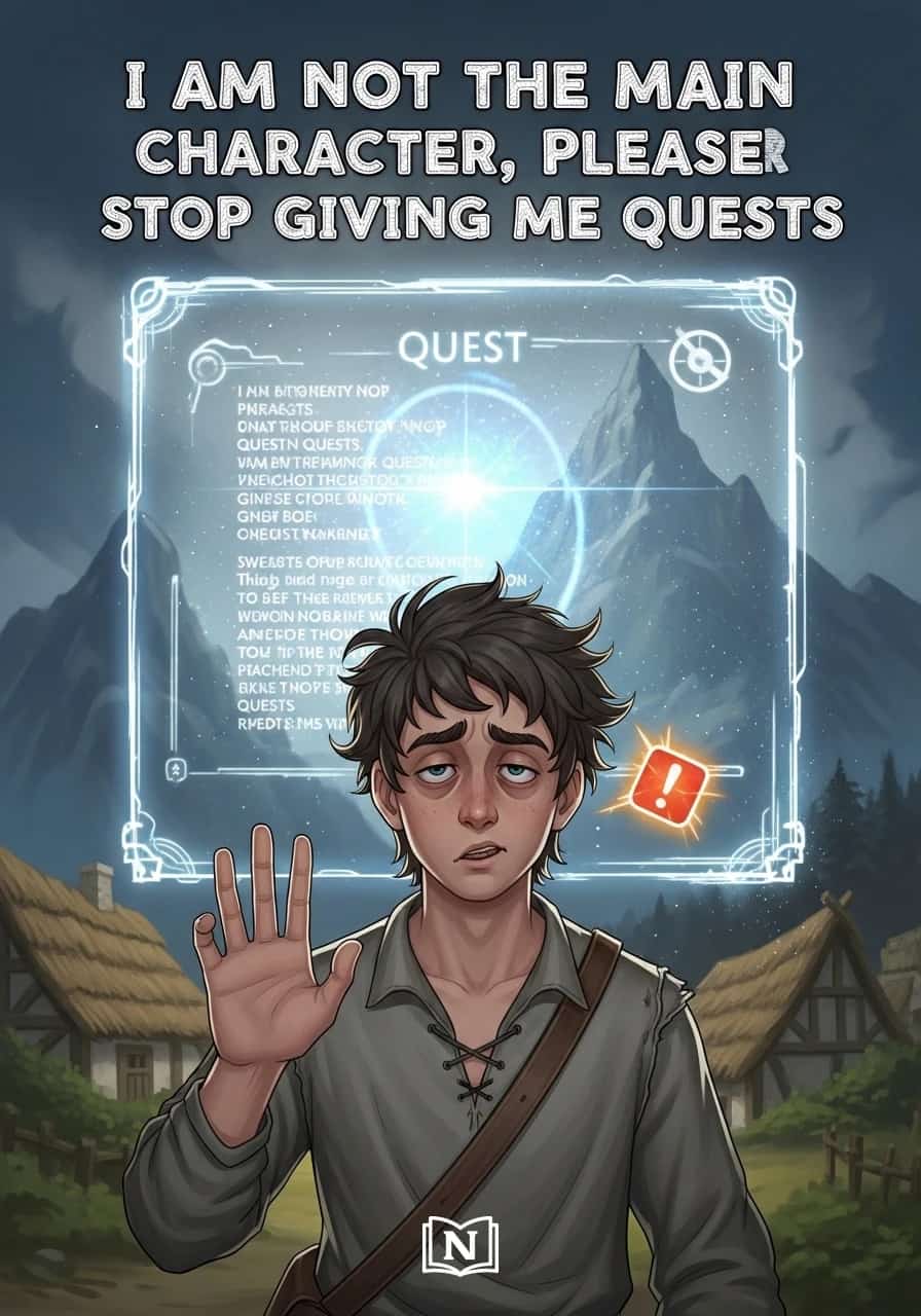 I AM NOT THE MAIN CHARACTER, PLEASE STOP GIVING ME QUESTS cover