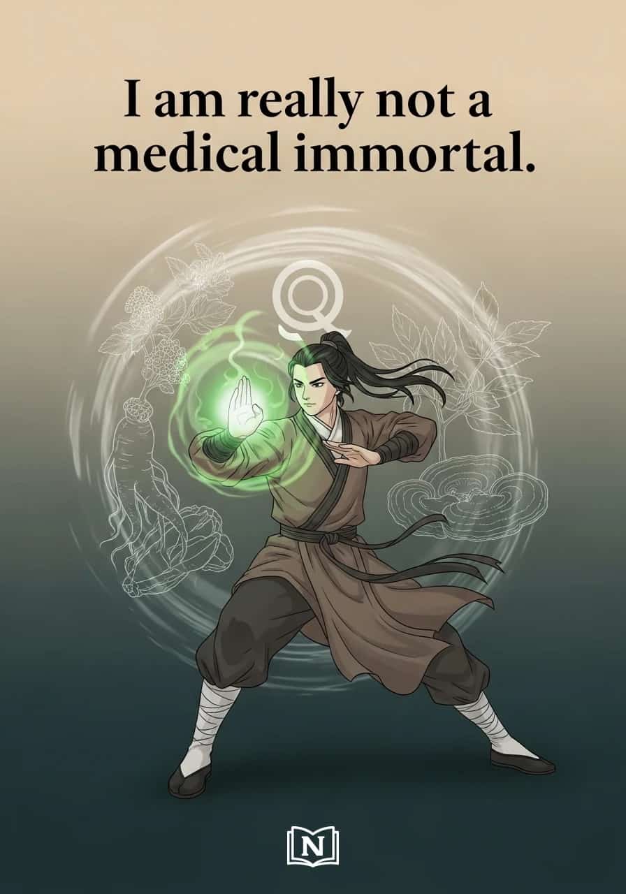 I am really not a medical immortal. cover