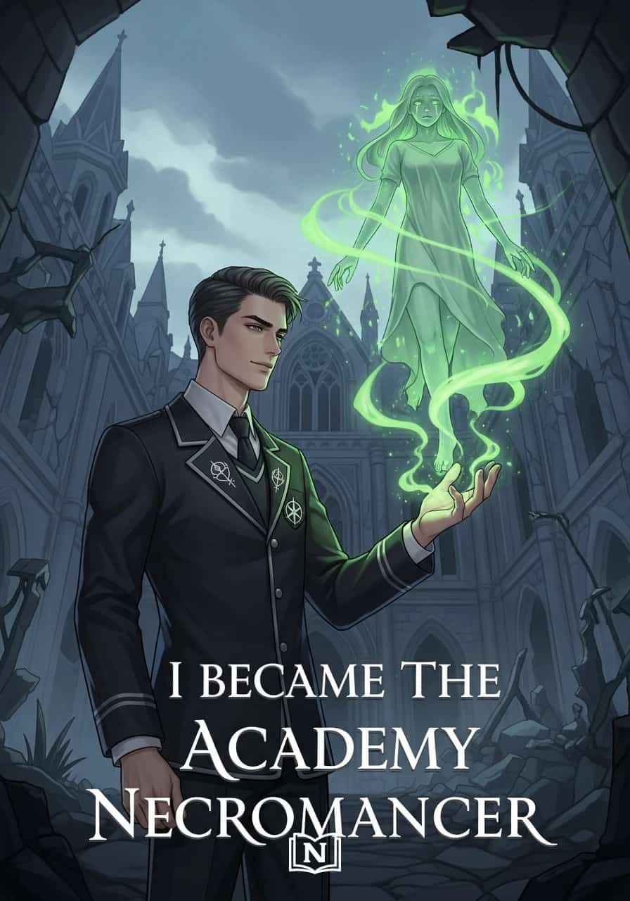 I Became The Academy Necromancer cover