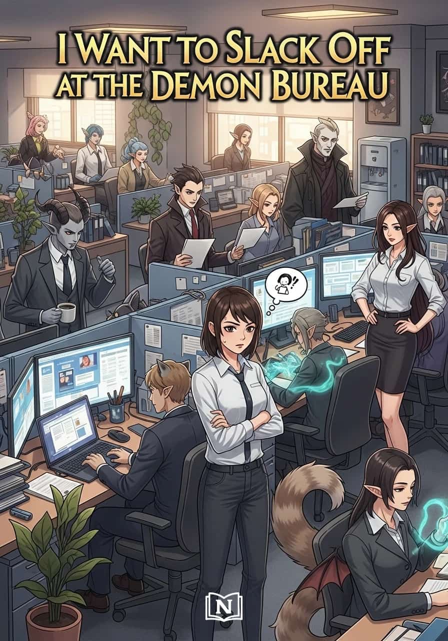 I Want to Slack Off at the Demon Bureau cover