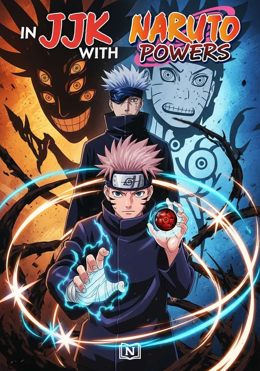 In JJK With Naruto Powers cover