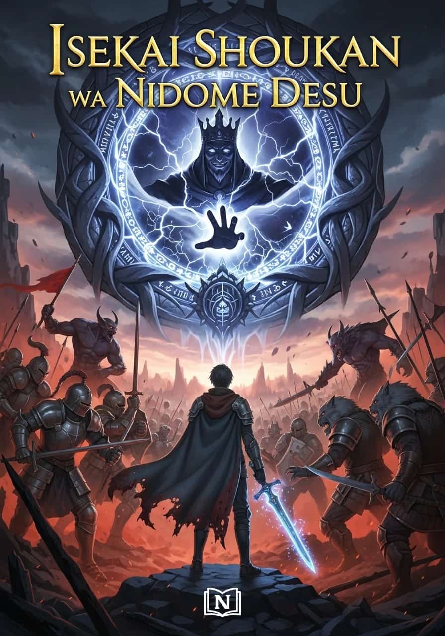 Isekai Shoukan wa Nidome Desu cover