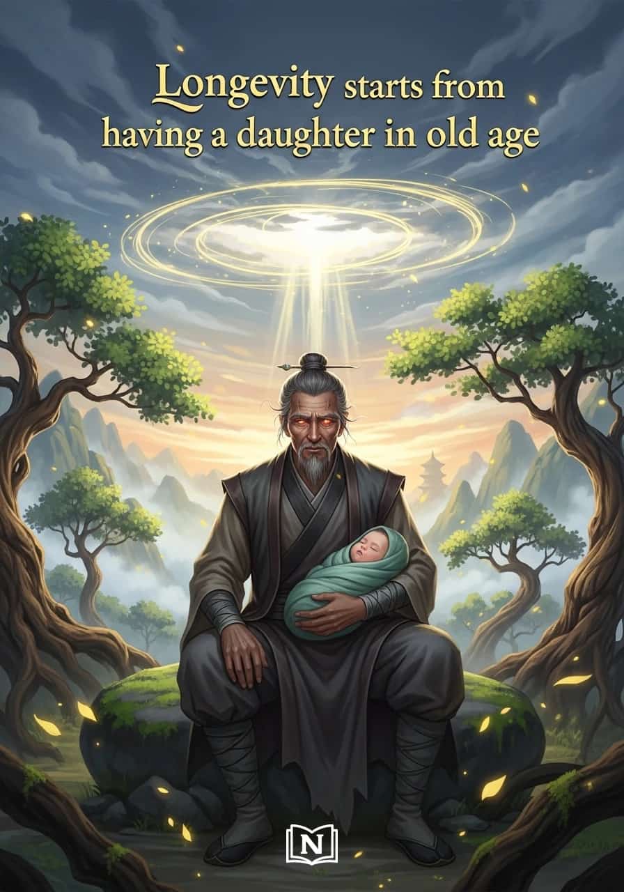 Longevity starts from having a daughter in old age