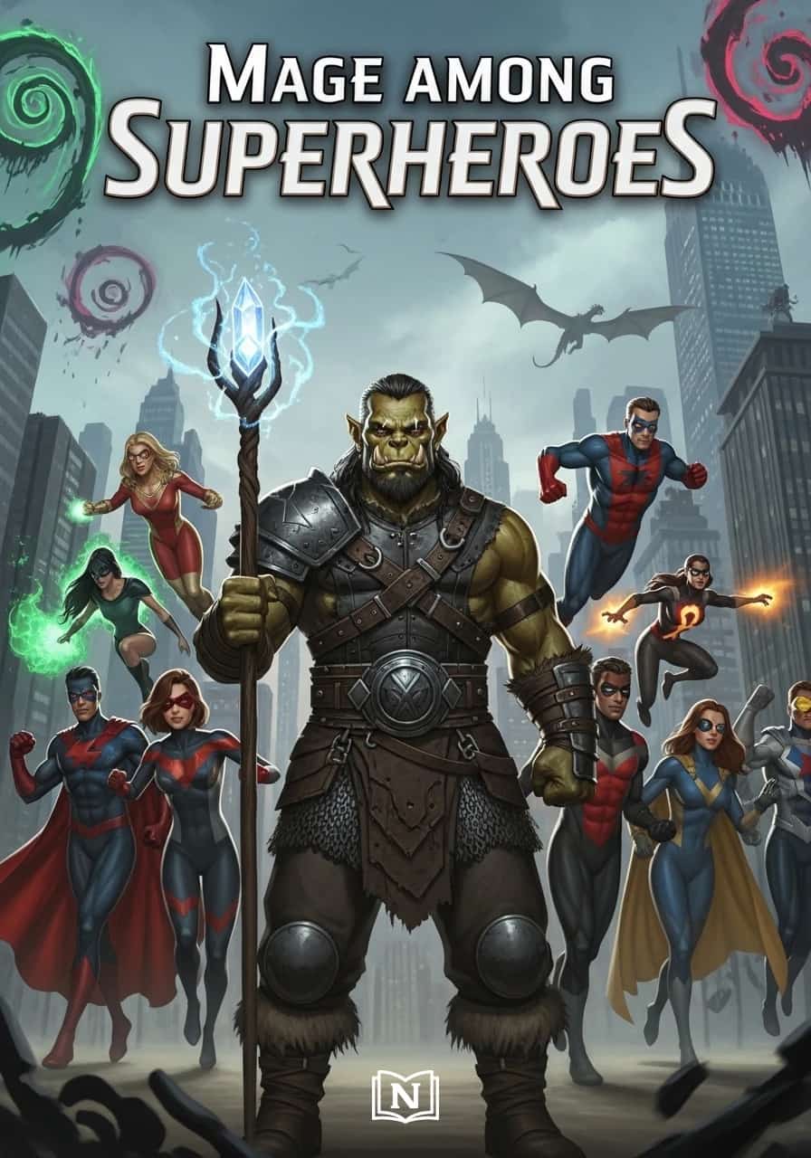 Mage Among Superheroes cover