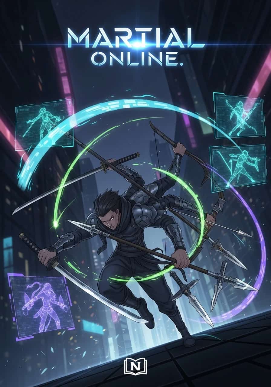 Martial Online. cover