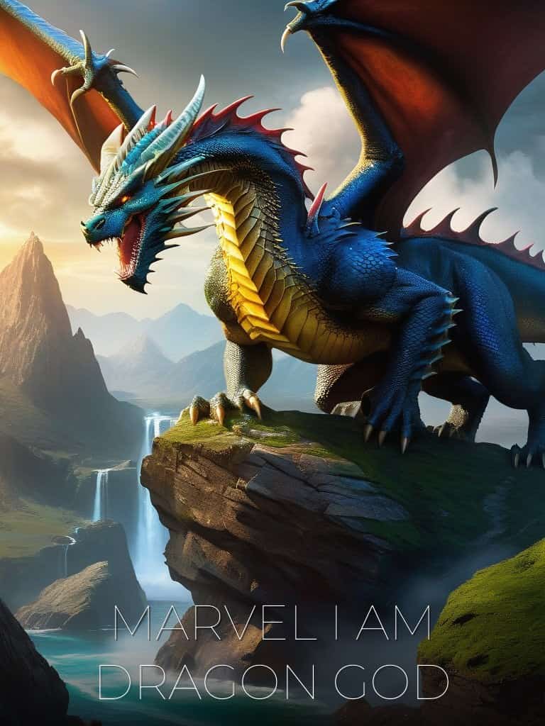 MARVEL I AM DRAGON GOD cover