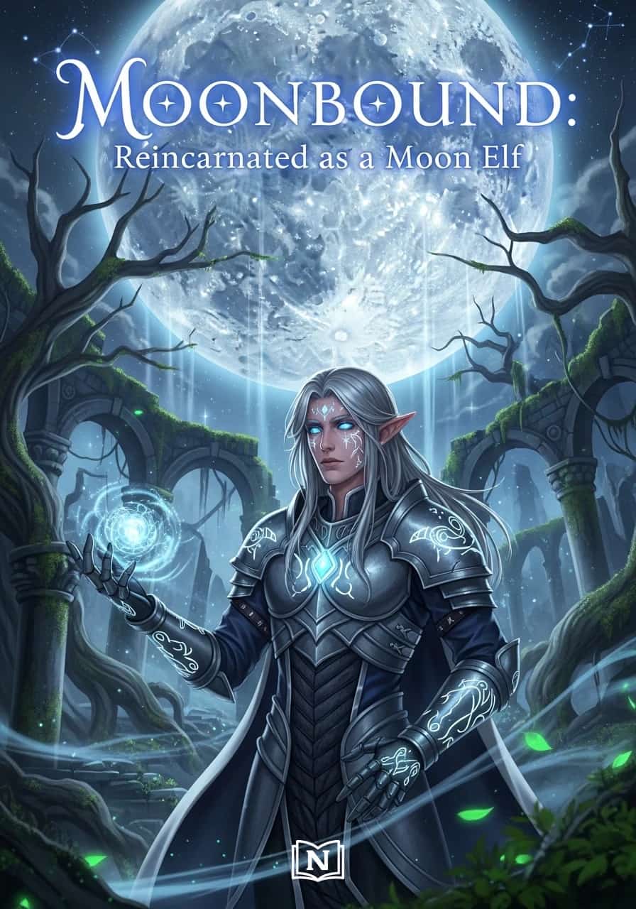 Moonbound: Reincarnated as a Moon Elf cover
