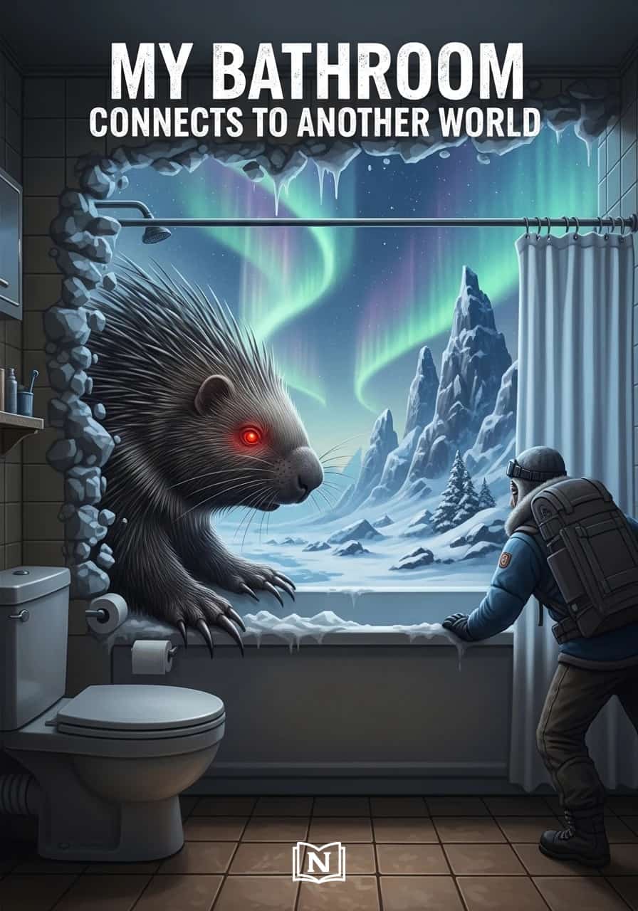 My bathroom connects to another world cover