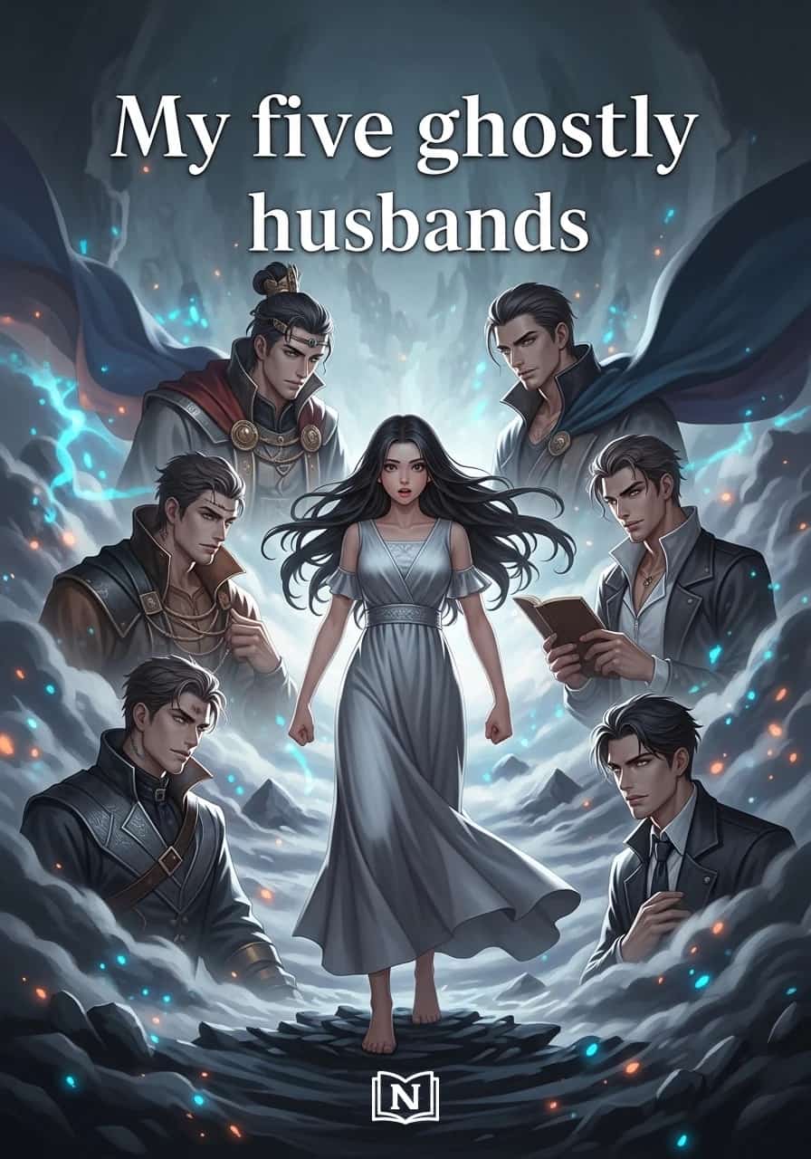 My five ghostly husbands cover