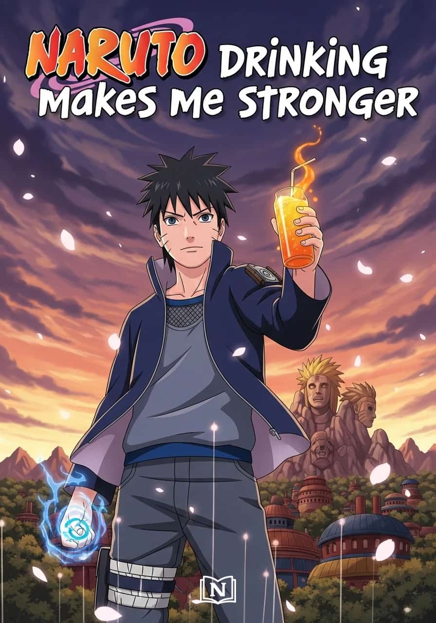 Naruto drinking makes me stronger
