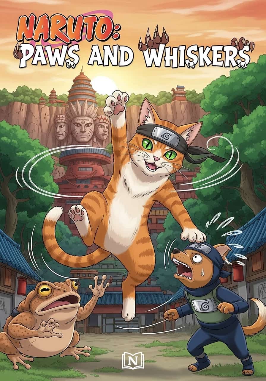 Naruto: Paws and Whiskers cover