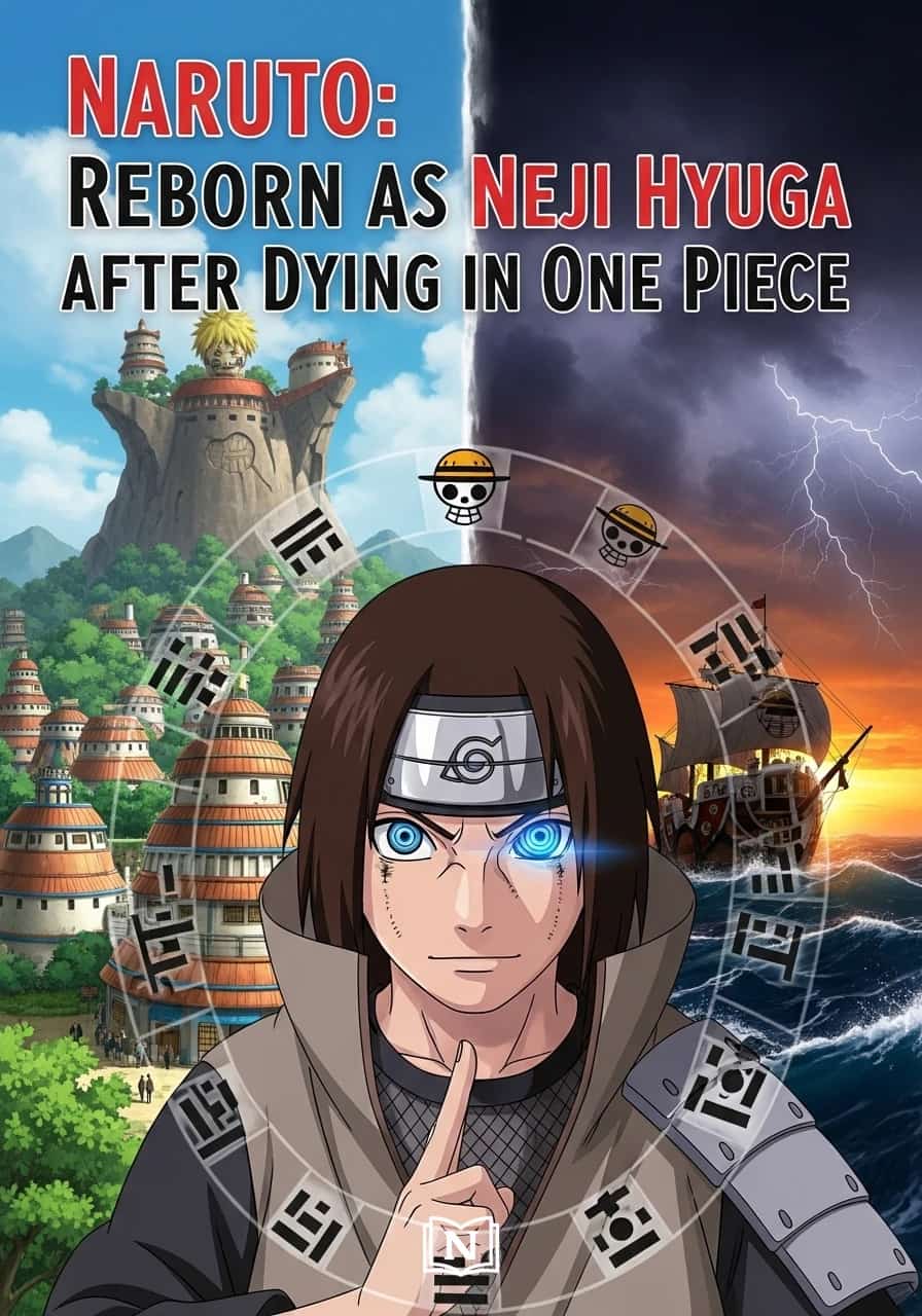Naruto: Reborn as Neji Hyuga After Dying in One Piece cover