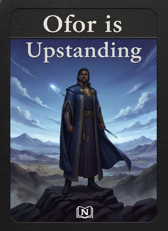 Ofor is Upstanding cover
