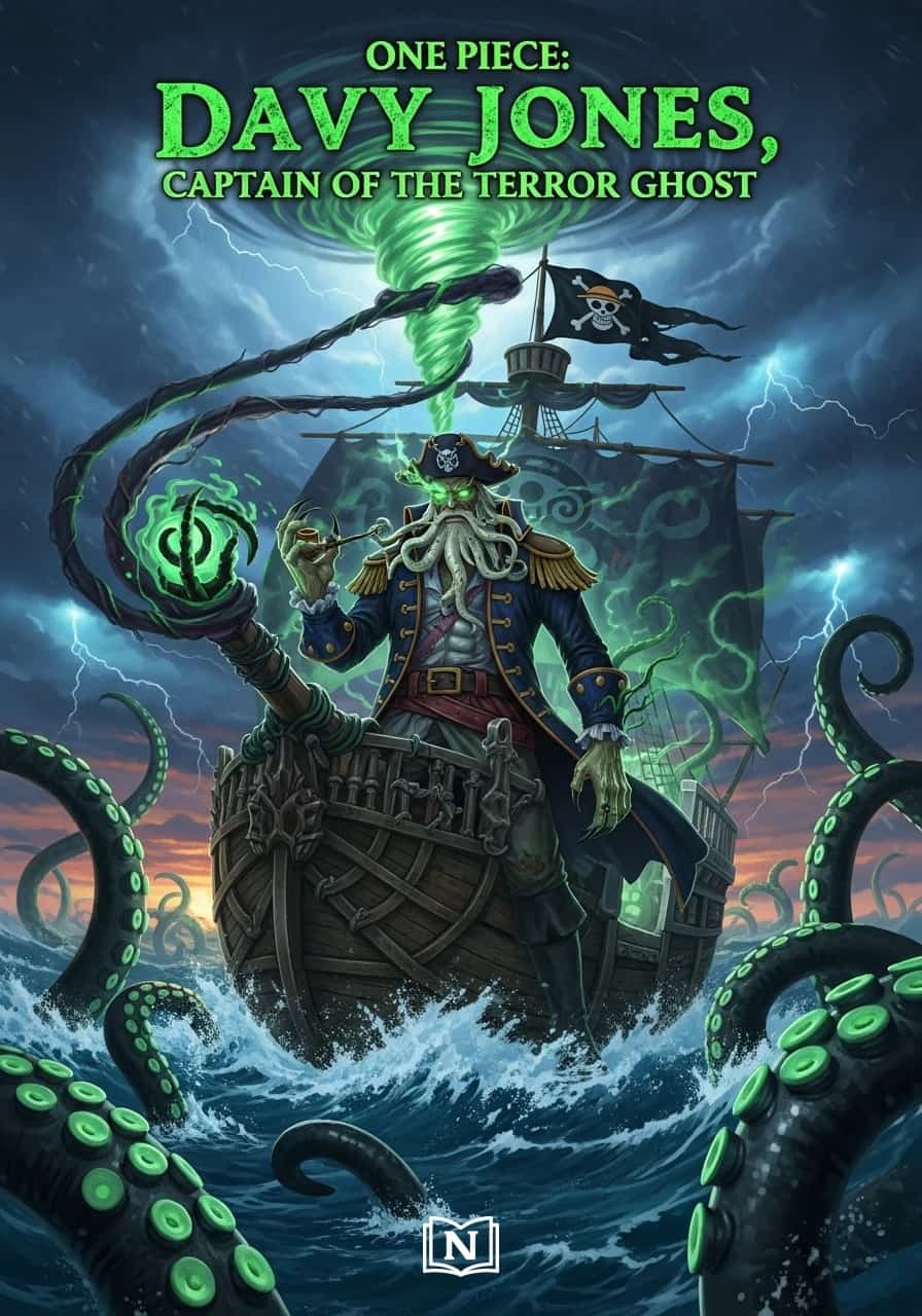 One Piece: Davy Jones, Captain of the Terror Ghost cover