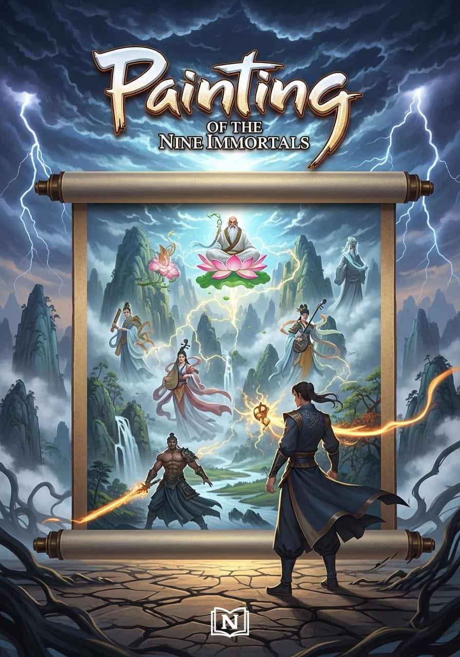 Painting of the Nine Immortals cover