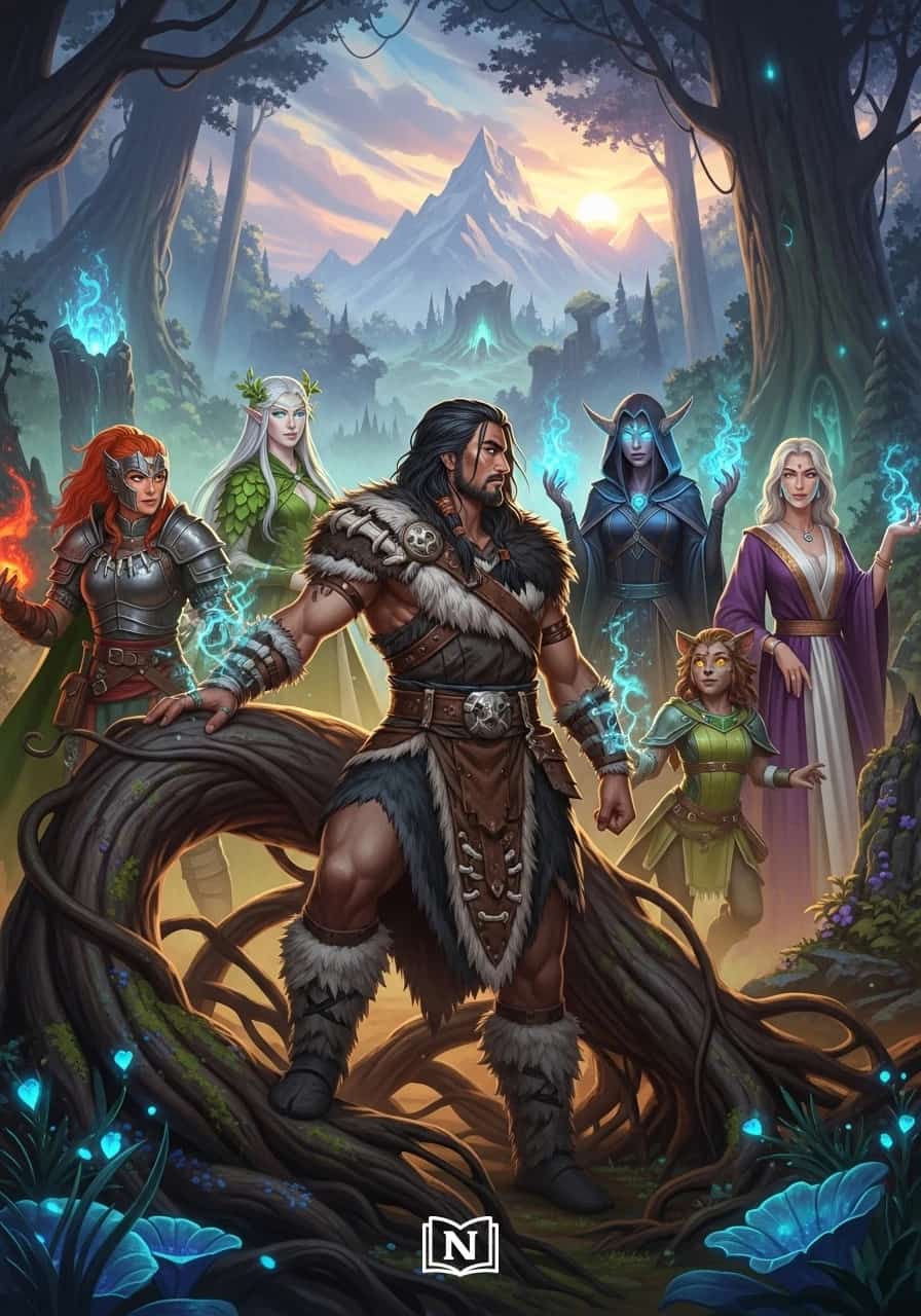 Primordial Villain with a Slave Harem