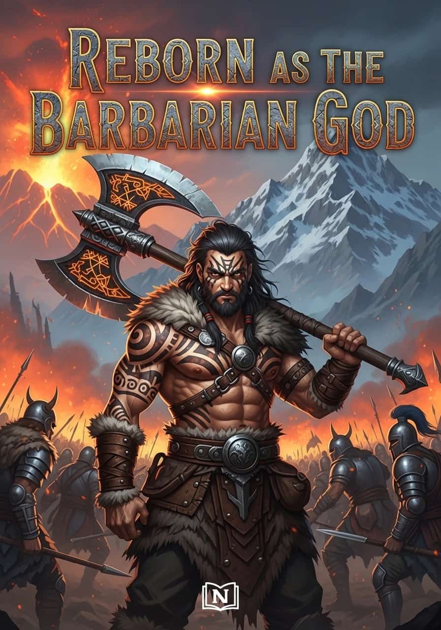 Reborn As The Barbarian God cover