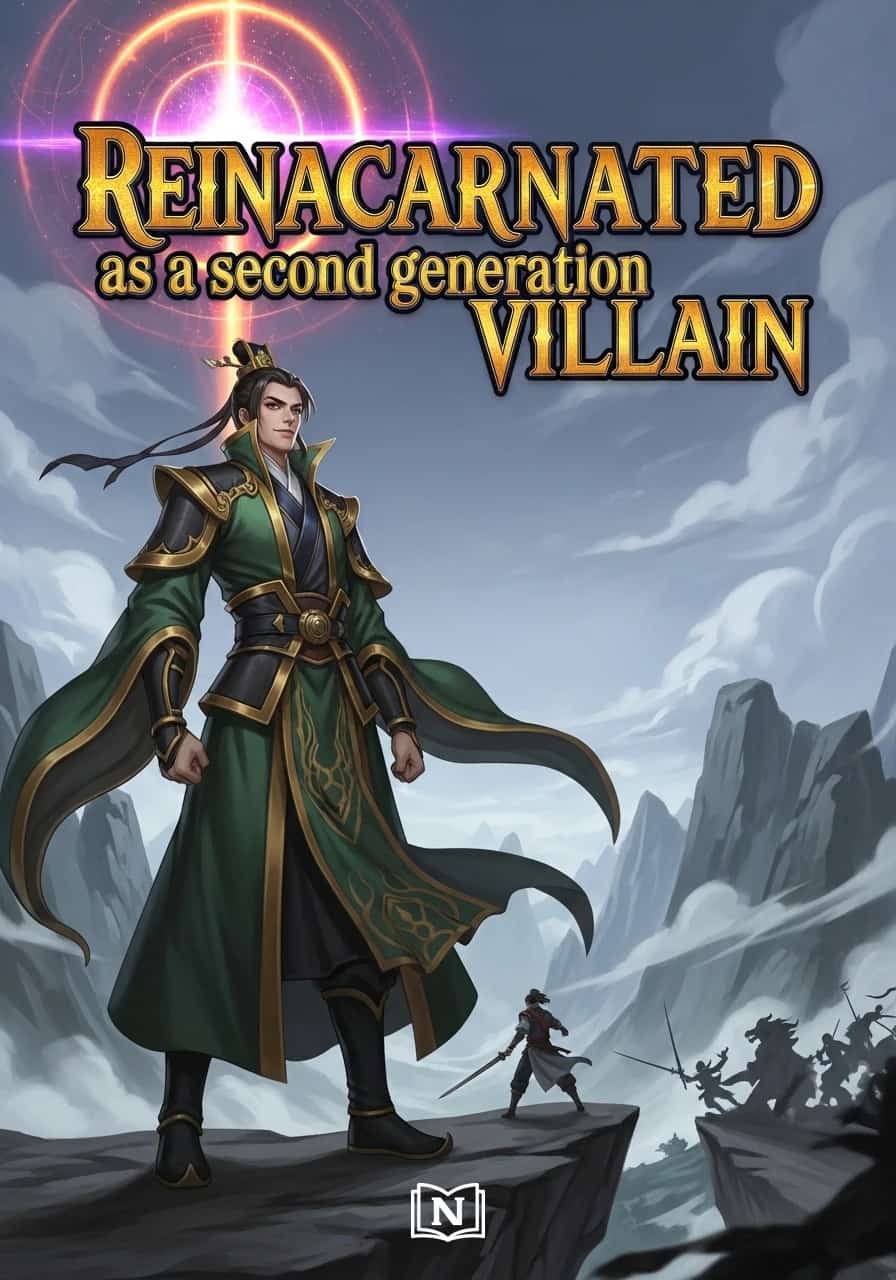 Reincarnated as a second generation villain cover