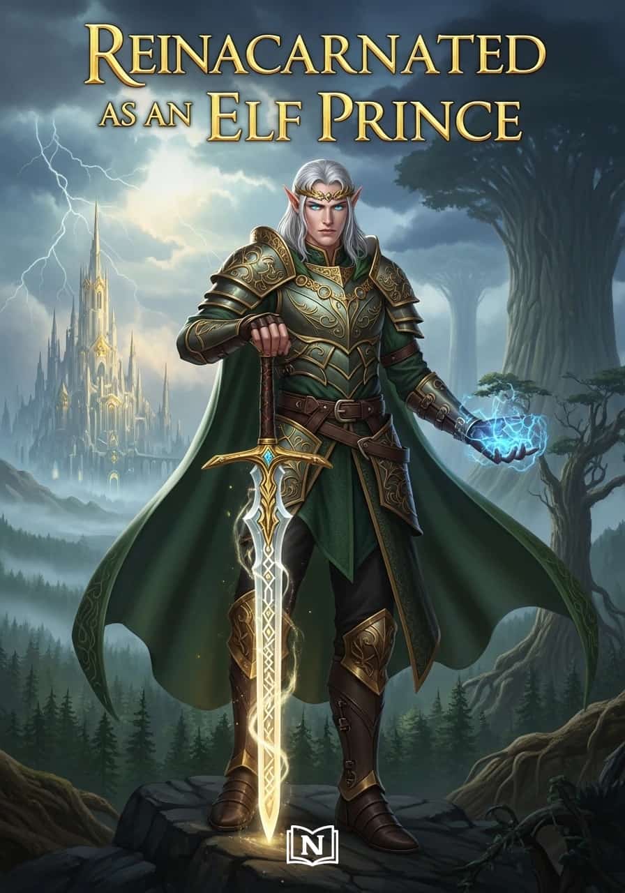Reincarnated as an Elf Prince cover