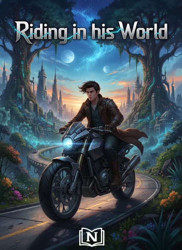 Riding in his World