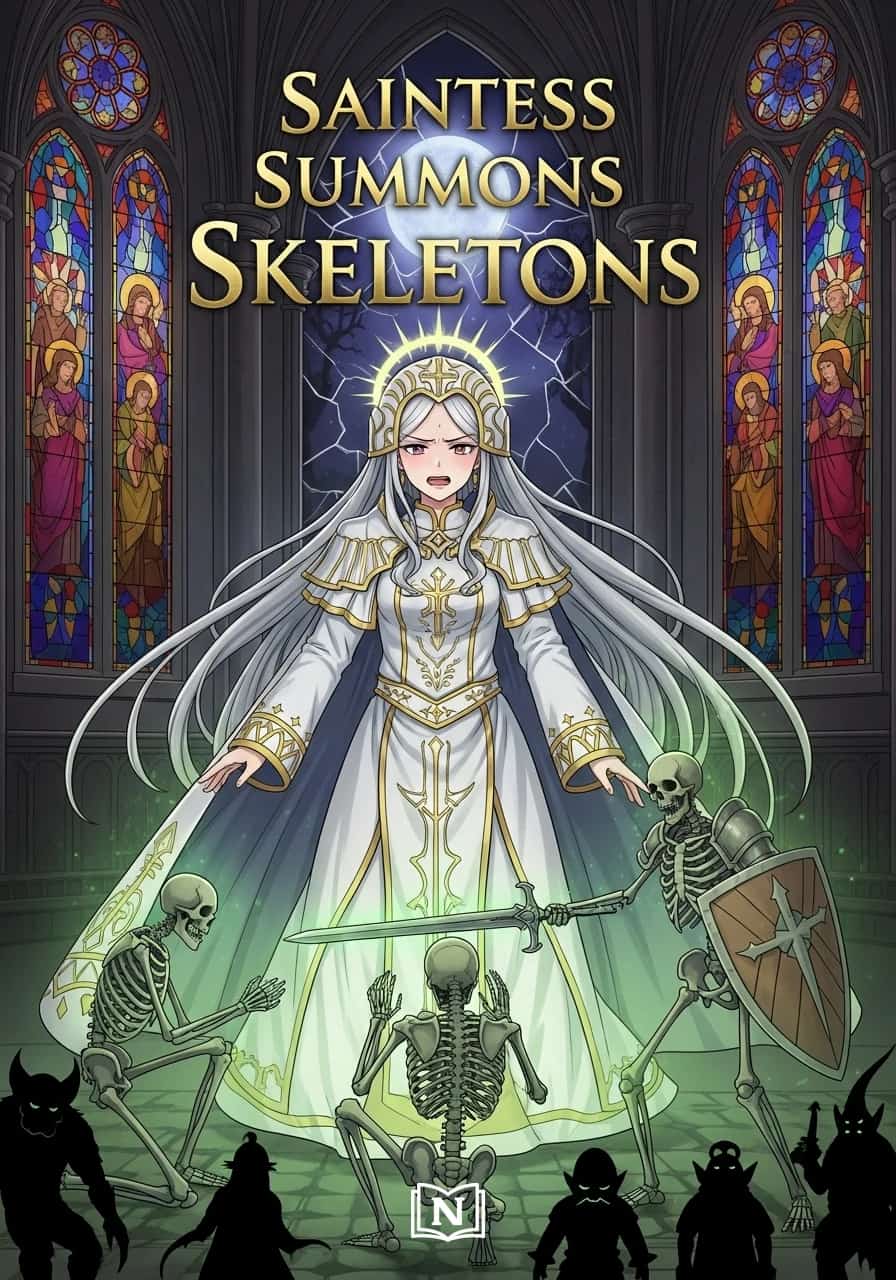 Saintess Summons Skeletons cover