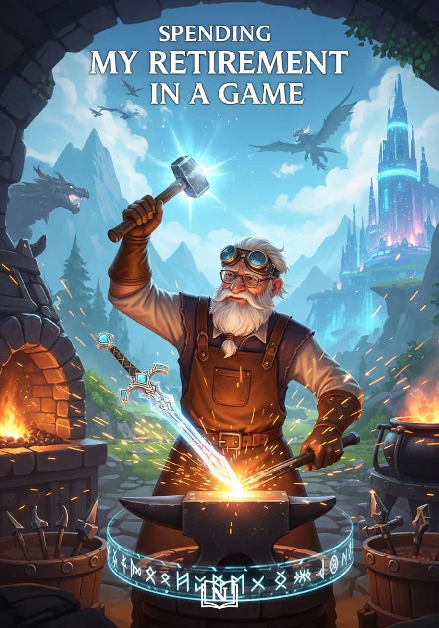 Spending My Retirement In A Game cover