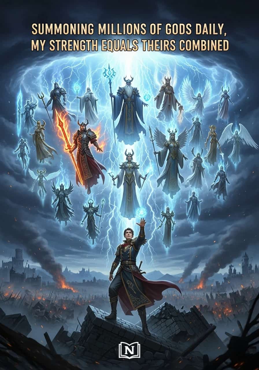 Summoning Millions of Gods Daily, My Strength Equals Theirs Combined