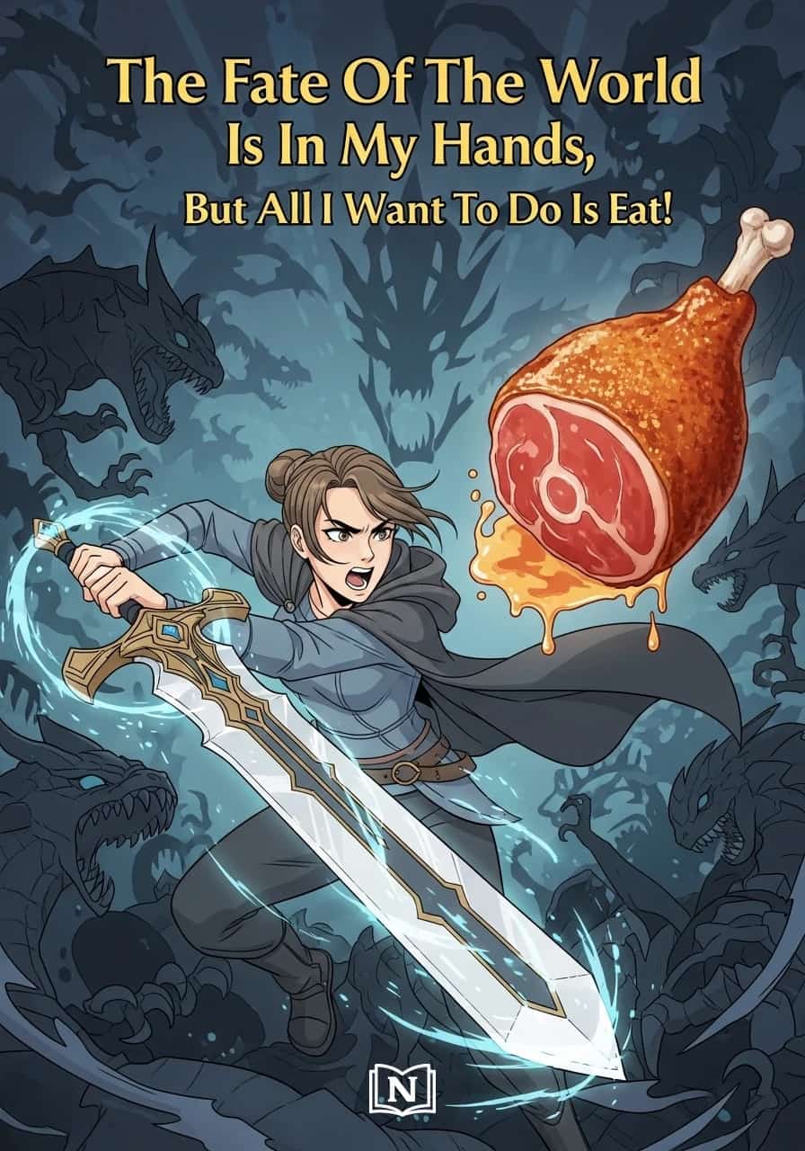 The Fate Of The World Is In My Hands, But All I Want To Do Is Eat! cover