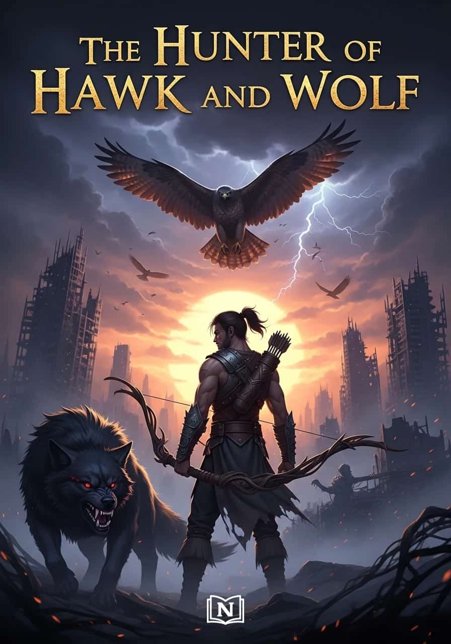 The Hunter of Hawk and Wolf cover