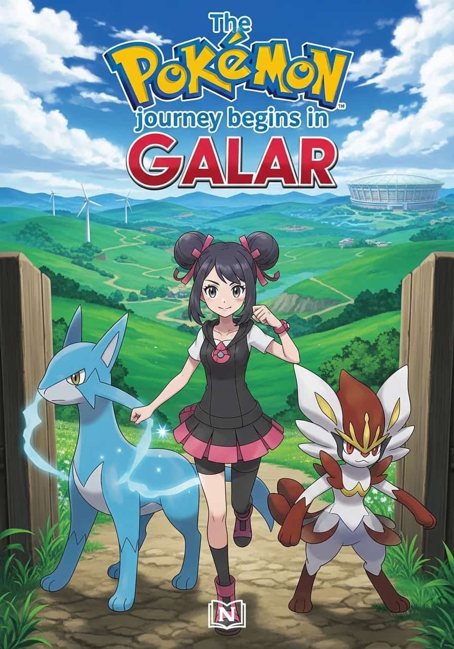 The Pokémon journey begins in Galar