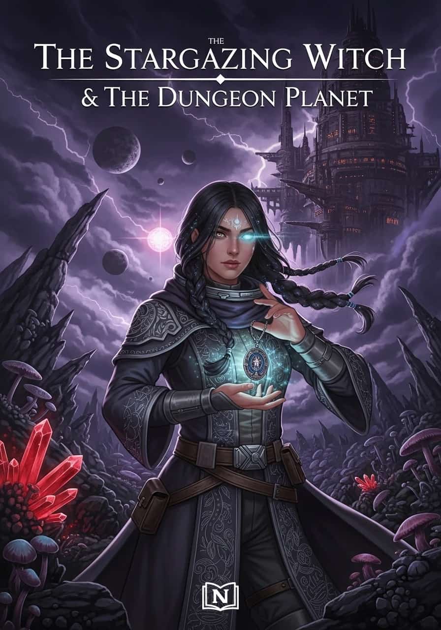 The Stargazing Witch & The Dungeon Planet cover